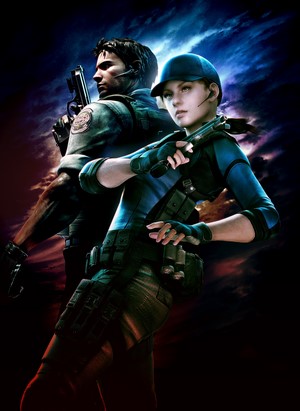 Chris Redfield and Jill Valentine from Resident Evil