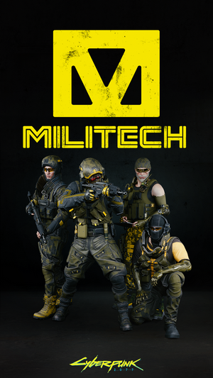 Militech soldiers from Cyberpunk 2077