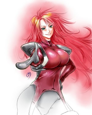 Kova in Red Security Bureau Suit