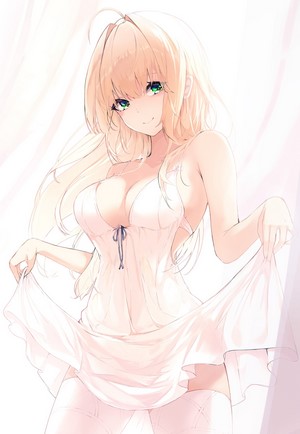 Nero Claudius in White Dress from Fate/Extra