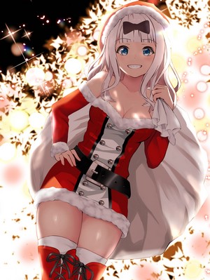 Kaguya-Sama Chika Fujiwara in Festive Santa Costume