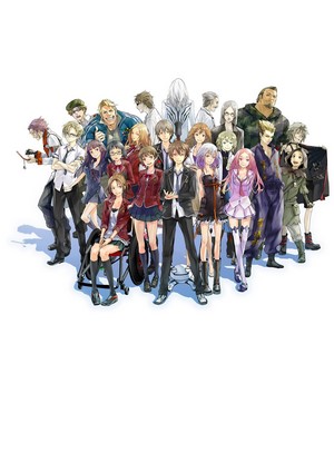 Guilty Crown characters by Redjuice
