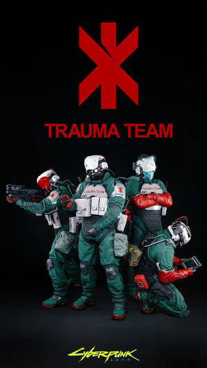 Trauma Team from Cyberpunk 2077
