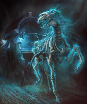 Diablo Immortal Ghost Horse Pulling Carriage