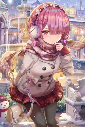Ram from Re:Zero in Winter Outfit