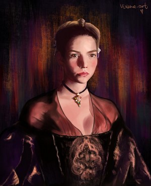 Anya Taylor-Joy as Beth Harmon in The Queen's Gambit