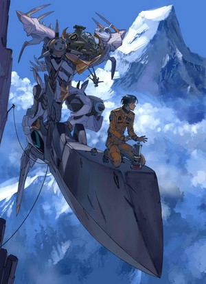Ikuto Yamashita Pilots Mech in Sky