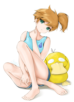 Misty from Pokémon in Casual Outfit