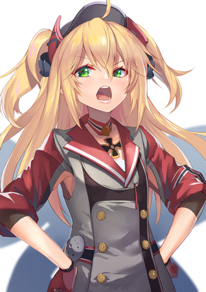 Admiral Hipper from Azur Lane
