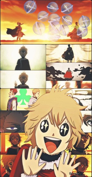 Asta and Friends from Black Clover