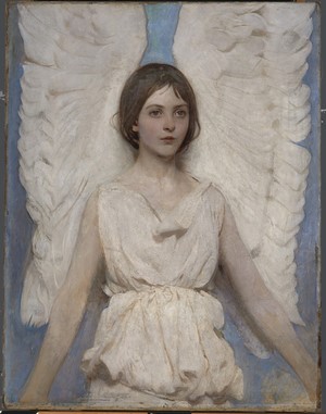 Angel with White Wings by Abbott Handerson Thayer