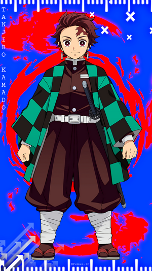 Tanjiro Kamado from Kimetsu no Yaiba