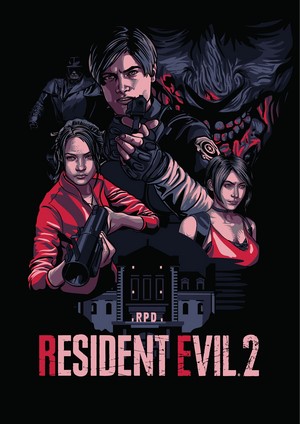 Resident Evil 2 (2019), Ada Wong, Claire Redfield, Leon Kennedy ...