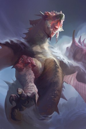 Dragon creature fantasy art