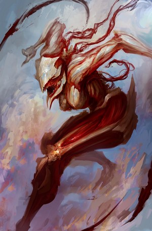 Creature artwork from ArtStation