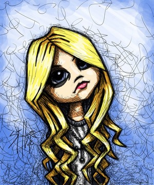 Taylor Momsen from The Pretty Reckless fan art