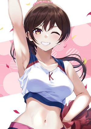 Chizuru Mizuhara from Rent-a-Girlfriend Cheerleader