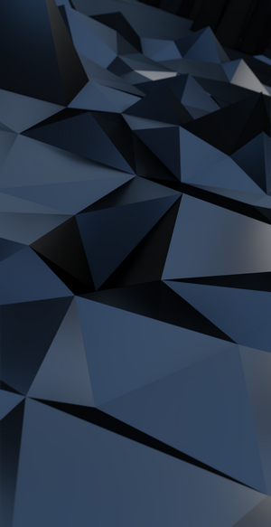 Dark blue low poly geometric abstract background
