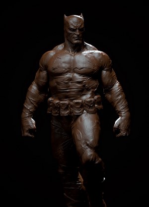Batman sculpture from The Dark Knight