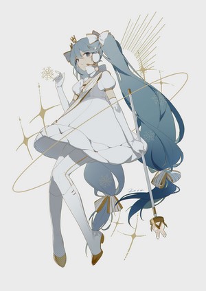 Hatsune Miku from Vocaloid by zhibuji loom