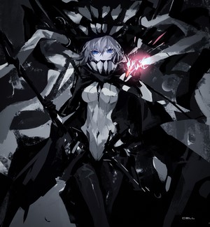 Anime Girl with Mechanical Wings from Kantai Collection