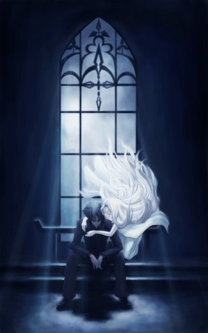 Kiritsugu Emiya and Irisviel von Einzbern from Fate/Zero