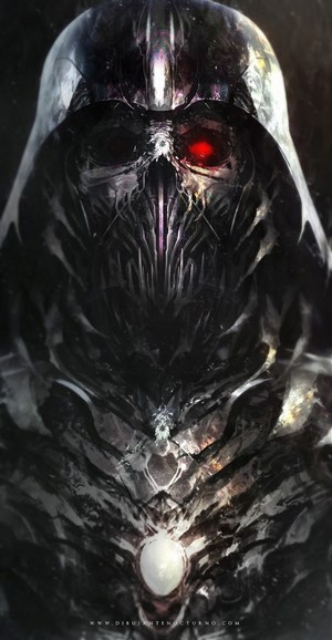 Dark Darth Vader Fan Art from Star Wars