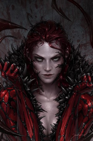 Carnage-Inspired Digital Portrait by Jee Hyung Lee