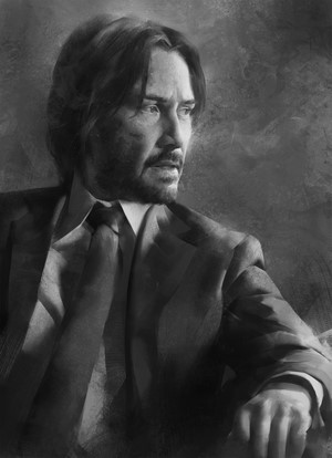 John Wick from John Wick Chapter 2 fan art