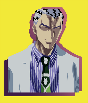 Yoshikage Kira from JoJo's Bizarre Adventure