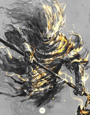 Nameless King from Dark Souls III