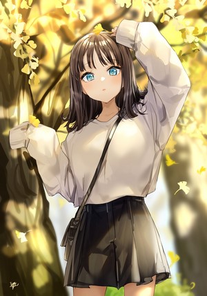 Takenoko No You Anime Girl Portrait