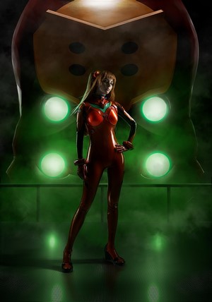 Asuka Langley Soryu from Neon Genesis Evangelion