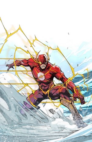 Dynamic Artwork of The Flash in Action