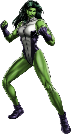 She-Hulk from Marvel Comics