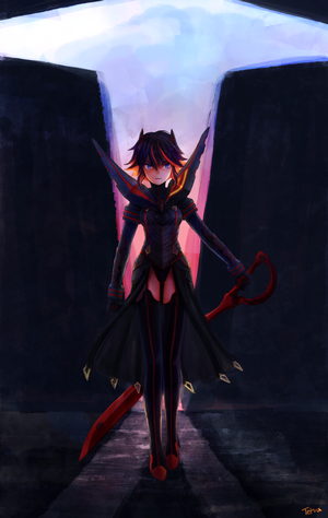 Ryuko Matoi from Kill la Kill with Scissor Blades