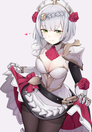 Noelle from Genshin Impact in Armor