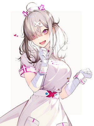 Sukoya Kana from Nijisanji as a nurse