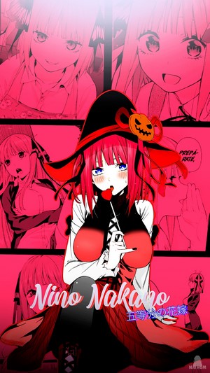 Nino Nakano from The Quintessential Quintuplets Halloween Collage