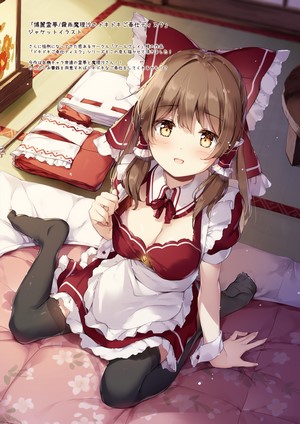 Maid outfit girl from Touhou