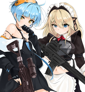 Zas M21 and G36 from Girls Frontline
