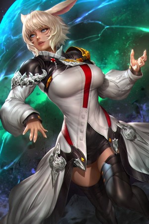 Yshtola Rhul from Final Fantasy XIV artwork