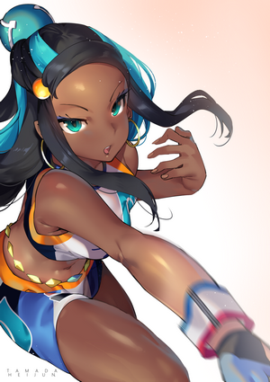 Nessa from Pokémon Sword and Shield