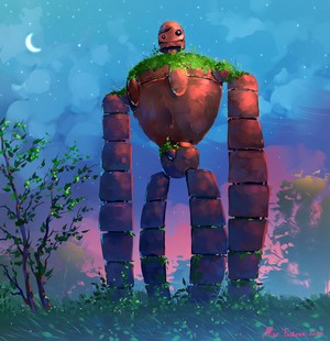 Robot from Laputa: Castle in the Sky by Mike Fazbear