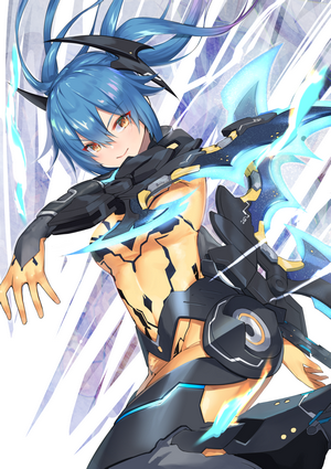 Quna from Phantasy Star Online 2