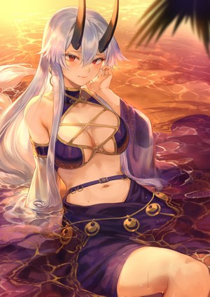 Tomoe Gozen from Fate/Grand Order artwork