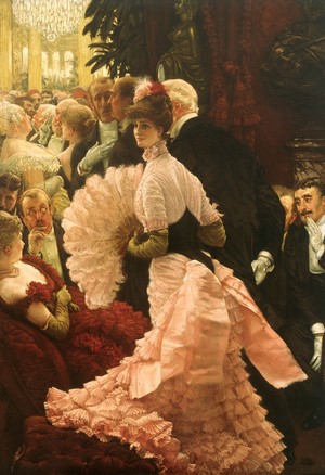 A painting of a social gathering by James Tissot