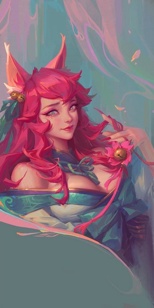Spirit Blossom Ahri from League of Legends