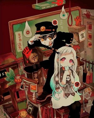 Amane Yugi and Yashiro Nene from Jibaku Sounen Hanako-kun