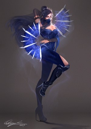 Kitana from Mortal Kombat X Fan Art